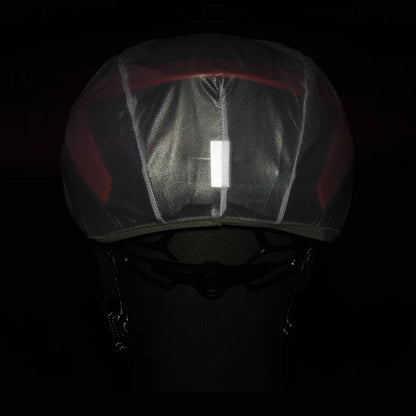 ROCKBROS Rain cover for a bicycle helmet, white – image 4