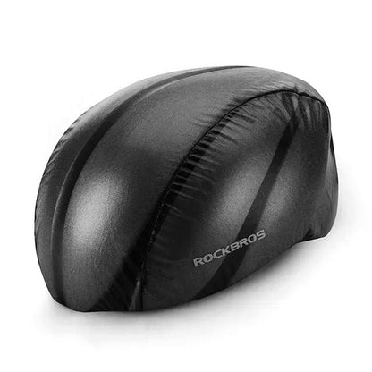 ROCKBROS Black bicycle helmet rain cover