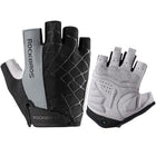 ROCKBROS Fingerless cycling gloves, quick removal, size M, gray