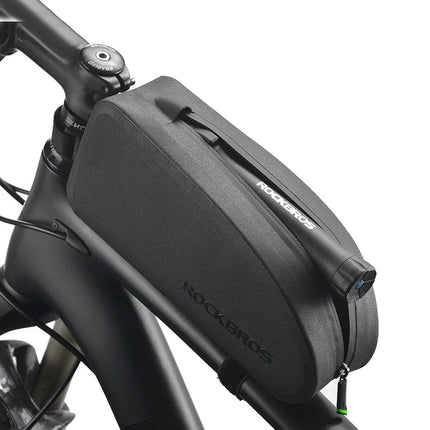 ROCKBROS Hard, waterproof bicycle frame bag. 1.6L black – image 9