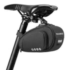 ROCKBROS Bicycle saddle bag with quick release, waterproof, black