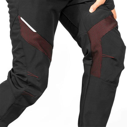 ROCKBROS Thermal cycling trousers, protection against water and wind, size XL, black – image 5