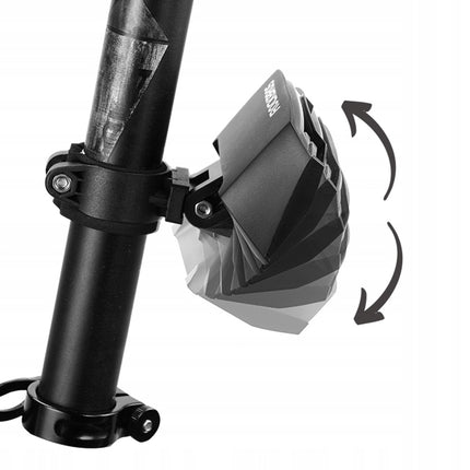 ROCKBROS Rear bicycle light with laser remote control and USB-A turn signal function – image 6