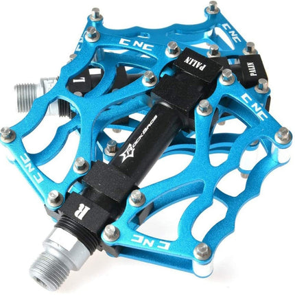 ROCKBROS Anti-slip MTB bicycle pedal set, blue – image 4