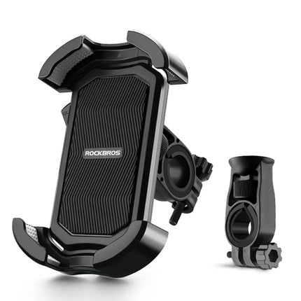 ROCKBROS 4.7 to 6.8 inch phone holder for handlebar bike - black