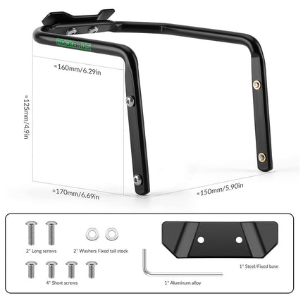 ROCKBROS Multifunctional bicycle holder, saddle bag stabilizer - black – image 7
