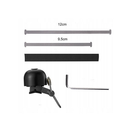 ROCKBROS Retro bicycle bell - black – image 2