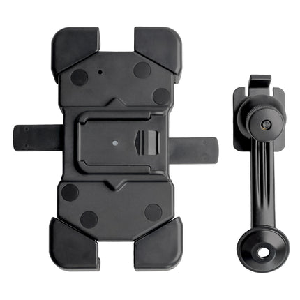 ROCKBROS 4.5-7.2 phone holder for motorcycle, 360 degrees rotatable - black – image 2