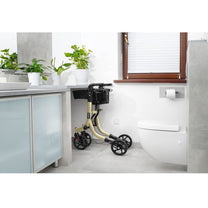 Construction – Balcony walker support for seniors with seat and - Carlat