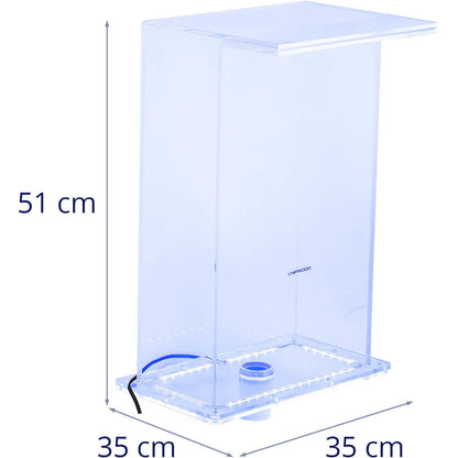 UNIPRODO Waterfall with LED lighting 35 cm water flow 310 mm – image 6