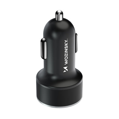 WOZINSKY USB-C USB-A 36W cigarette lighter car charger, black – image 4