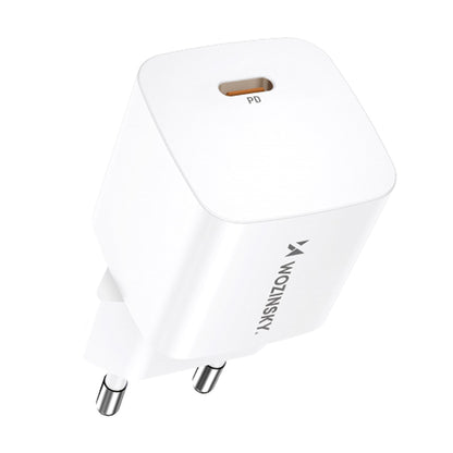 WOZINSKY 100-240V PD USB-C 20W wall charger, white