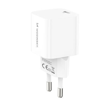 WOZINSKY 100-240V PD USB-C 20W wall charger, white – image 2