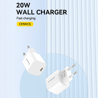 WOZINSKY 100-240V PD USB-C 20W wall charger, white – image 5