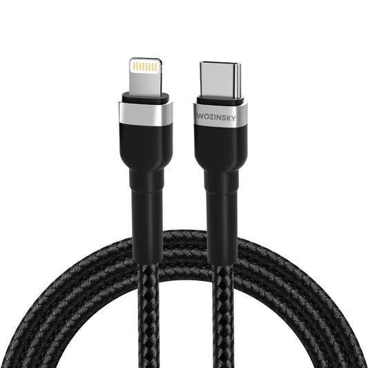 WOZINSKY USB Cables – Cable for iPhone USB-C - Lightning PD