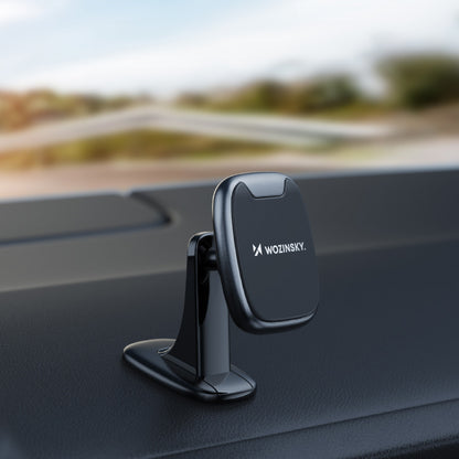 WOZINSKY Magnetic phone holder for car dashboard, black – image 10