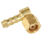 MEVA 1/4'' LH angle connector adapter for connecting an 8x15 mm gas hose