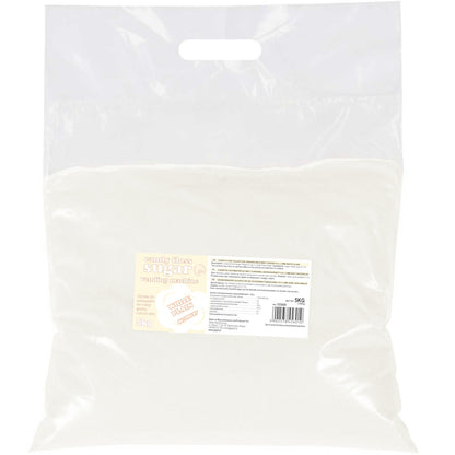 GSG24 Sugar for the cotton candy machine, granulation 0.8-1.2mm, natural flavor, WHITE 5kg – image 2