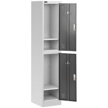FROMMSTARCK Cabinet social locker metal dress with 2-door lockers – image 3