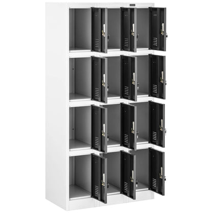 FROMMSTARCK Clockboard Social Breakfast Metal Locker 12 Lockers – image 5