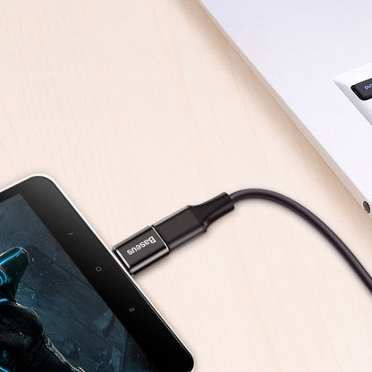 BASEUS Mini micro USB to USB-C adapter - black – image 8
