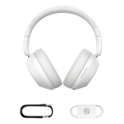 BASEUS Bass 30 Max Bluetooth 5.3 wireless on-ear headphones - white – image 6