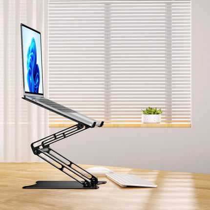 WOZINSKY SET Aluminum laptop stand + smartphone stand - black – image 10