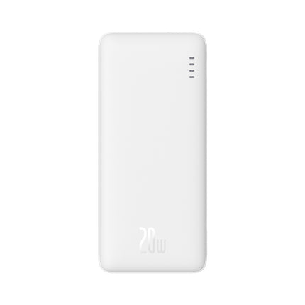 BASEUS Airpow 20W 10000mAh powerbank with USB-A - USB-C cable 30cm - white – image 2