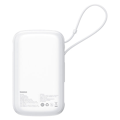 BASEUS Power bank 10000mAh Qpow Pro+ 22.5W USB-C - white – image 3