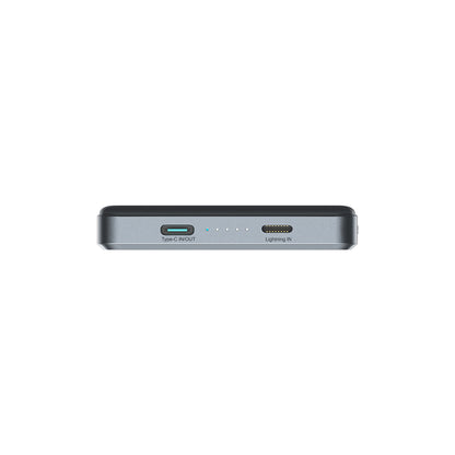 JOYROOM Powerbank Pro 10000mAh ultra-thin magnetic PD 20W USB-C Lightning - gray – image 5