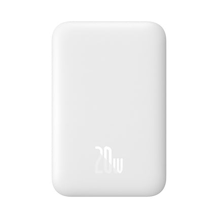 BASEUS Powerbank 6000mAh Magnetic Mini Air 20W with USB-C cable - white – image 2