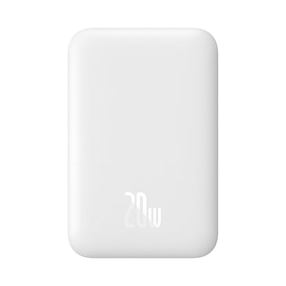 BASEUS Powerbank 6000mAh Magnetic Mini Air 20W with USB-C cable - white – image 2