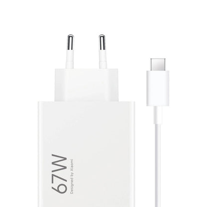 XIAOMI Xiaomi 67W 6.2A USB-A wall charger with USB-C cable - white – image 4