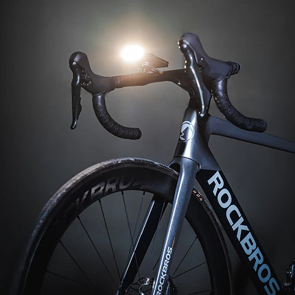 ROCKBROS 2in1 150lm front bicycle light for the counter with a 5000mAh IPX6 power bank - black – image 11