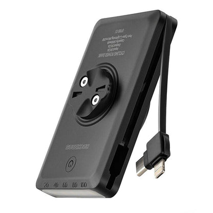 ROCKBROS 2in1 150lm front bicycle light for the counter with a 5000mAh IPX6 power bank - black – image 4
