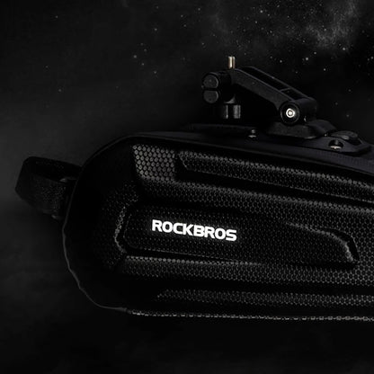 ROCKBROS Bicycle bag attached under the saddle with a quick-release hook 1.8l - black – image 10