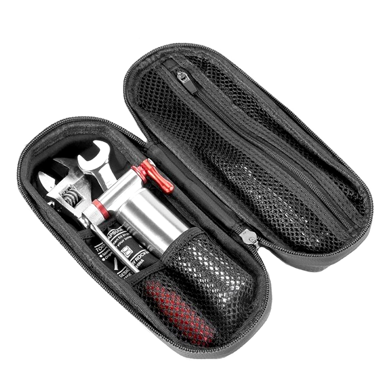 ROCKBROS Bicycle tool bag mounted in a 0.65l water bottle holder - black – image 4
