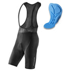 ROCKBROS Short bib shorts with M insert - black