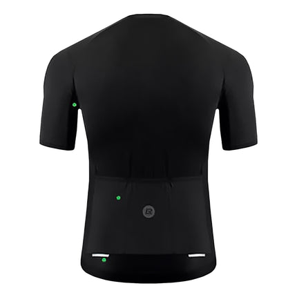 ROCKBROS Cycling jersey with short sleeves L - black – image 2