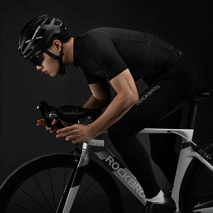 ROCKBROS XXXXL short-sleeved cycling jersey - black – image 5