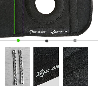 ROCKBROS Knee pad, sports protector for the knee, patella and knee joint, size M - black – image 20