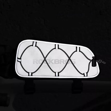 ROCKBROS Bicycle pannier bag attached to the frame 0.9l - silver – image 10