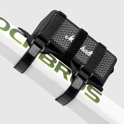 ROCKBROS Bicycle holder with Velcro for attaching to the handlebar frame for a speaker, water bottle, etc. - black – image 9