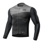 ROCKBROS Spring/summer XL long-sleeved cycling jersey - black