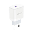 DUDAO USB-A 18W phone charger - white