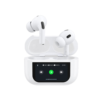 DUDAO U19 in-ear TWS wireless Bluetooth 5.3 headphones with LED display - white