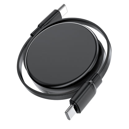 ACEFAST USB-C - USB-C retractable cable with organizer 60W - black – image 4