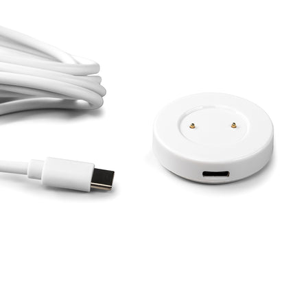 HURTEL Magnetic USB-A 1m inductive charger for Huawei smartwatches - white – image 2