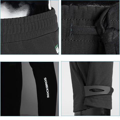 ROCKBROS Patrol windproof cycling and trekking sports pants, size L - black – image 9