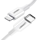 UGREEN MFi USB-C - iPhone Lightning cable 20W 3A 0.25m - white